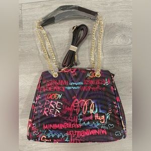 Graffiti Bag with interchangeable shoulder strap.